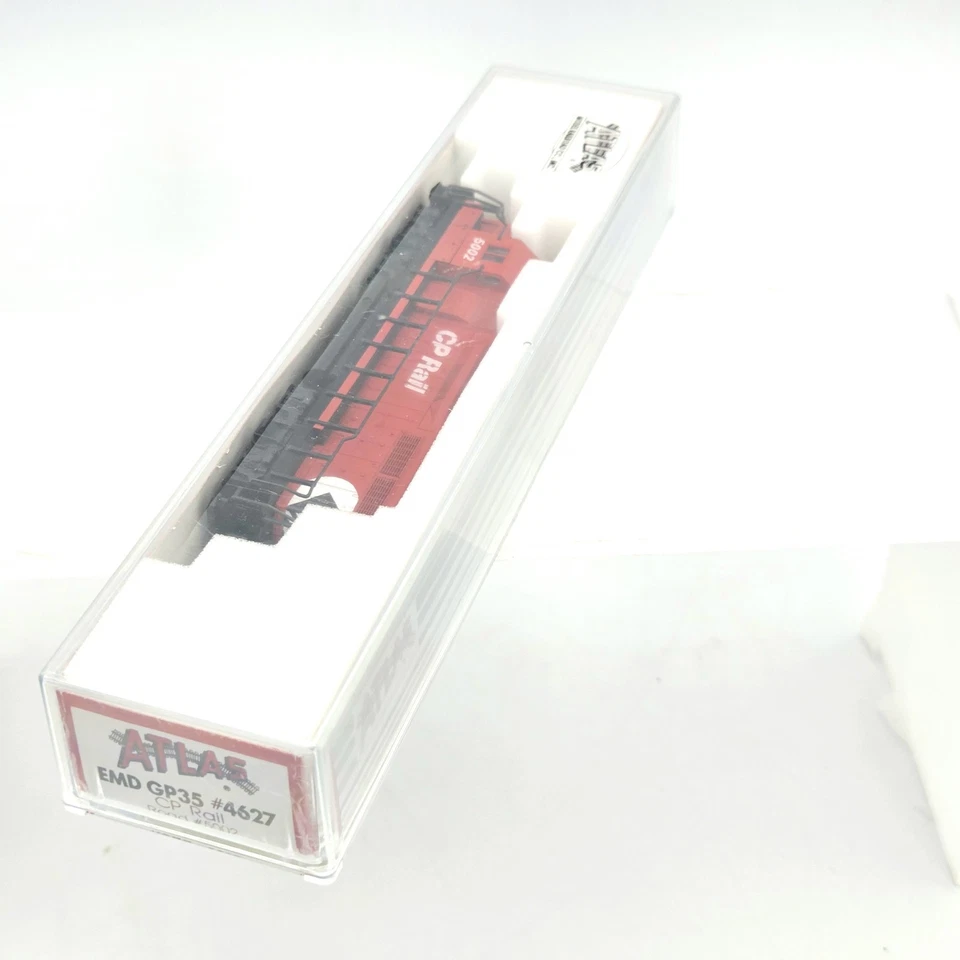 Atlas N Scale 4627 Canadian Pacific CP Rail GP35 RD #5002 Diesel Locomotive Box - Image 3 of 4