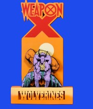 Weapon X - 3D Hand Crafted - Hand Painted Wooden Wall Hanging Artwork