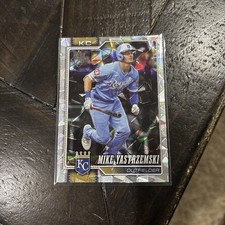 2026 Topps Series 1 Diamante Foil Mike Yastrzemski #242 Kansas City Royals