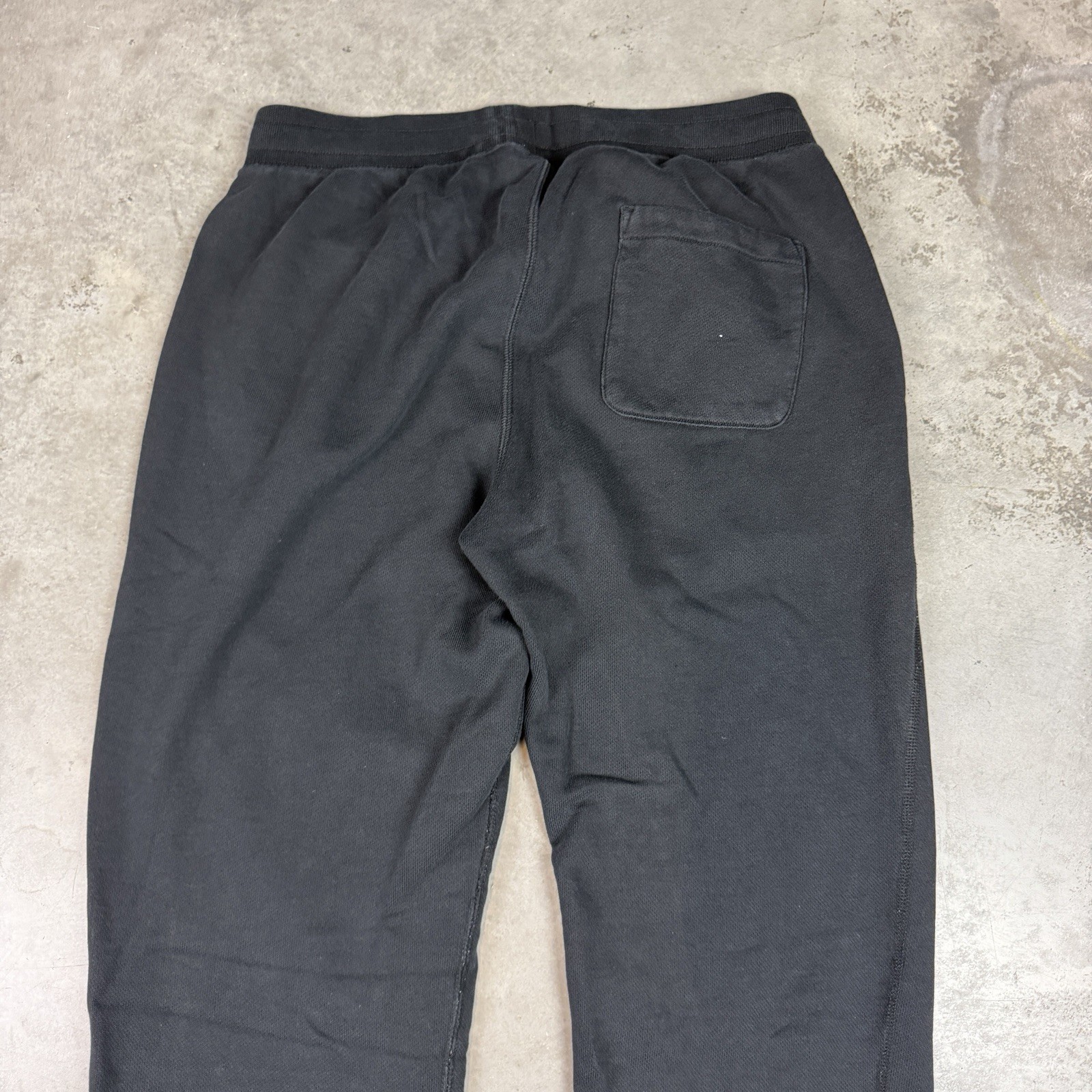 Uniqlo Sweat Pants Mens Large Black Stretch Pockets Comfort Preowned thumbnail 11