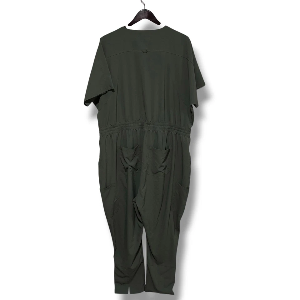 Mono Médico para Mujer WonderWink Renew Verde Talla 2X Foto 2 de 4