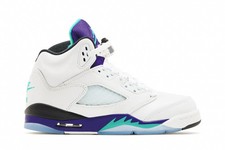 Air Jordan 5 Retro Grade School Grape 2025 HQ7980-100 Available Now