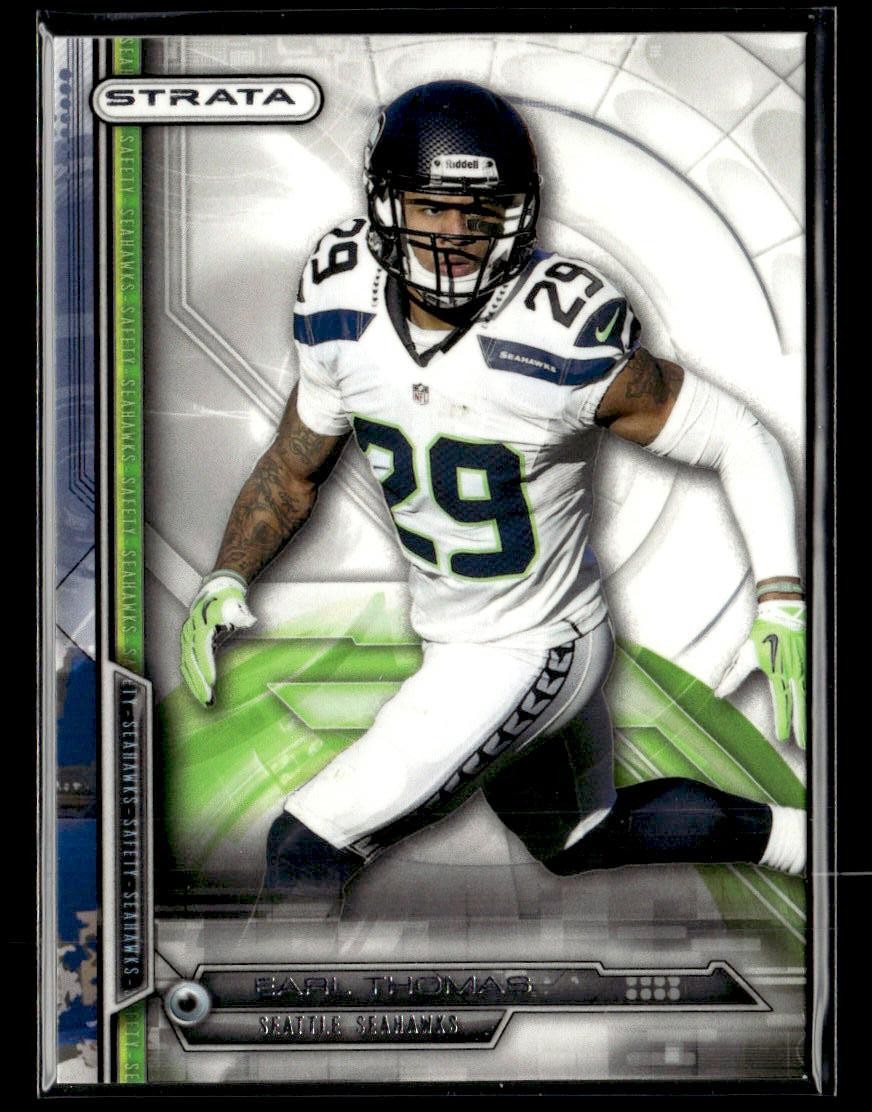 2014 Topps Strata #58 Earl Thomas Card Seattle Seahawks