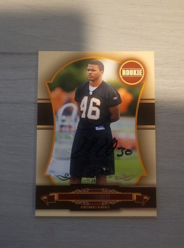 2007 Donruss Classics - Rookie Earl Everett #266 /999 (AU, RC)