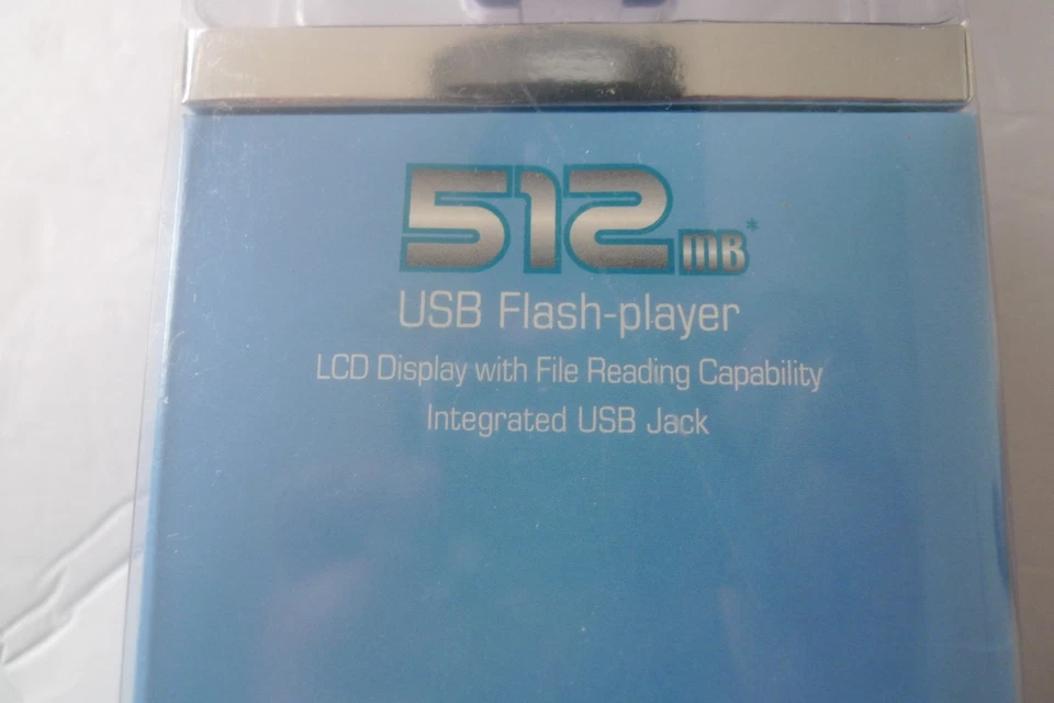 Brand NEW RCA M100512US 512MB USB flash-player MP3 player SEALED NIB M100512 - Image 3 of 4