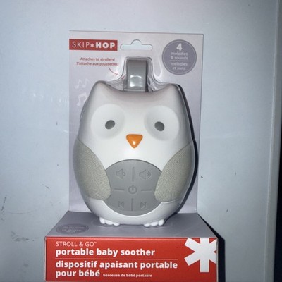 Skip Hop Portable Baby Sound Machine, Stroll & Go, Owl