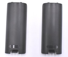 2 Pack of Replacement Battery Back Door Cover Shell for Nintendo Wii Remote C...