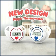 LCD Children's Health Safety Care Nipple Medical Silicone Pacifier Digital