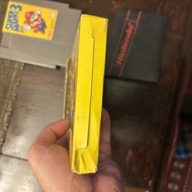 Super Mario Left Bros. 3 (Nintendo NES, 1990) W/ Box NO MANUAL Rare! Tested!