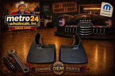 1 Genuine Dodge Ram W O Wheel Flares Front Molded Mud Flaps - Same As Dealer 1 Genuine Dodge Ram W O Wheel Flares Front Molded Mud Flaps - Same As Dealer