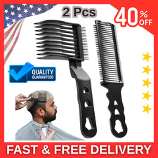 2 Pcs Blend Friend Fade Comb, Barber Fade Comb, fade comb for men haircut, Ui...