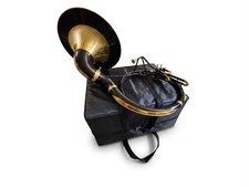 HAHAPA BLACK FINISH 22" SOUSAPHONE BRASS MADE TUBA NO TARIFF / CUSTOM FOR USA