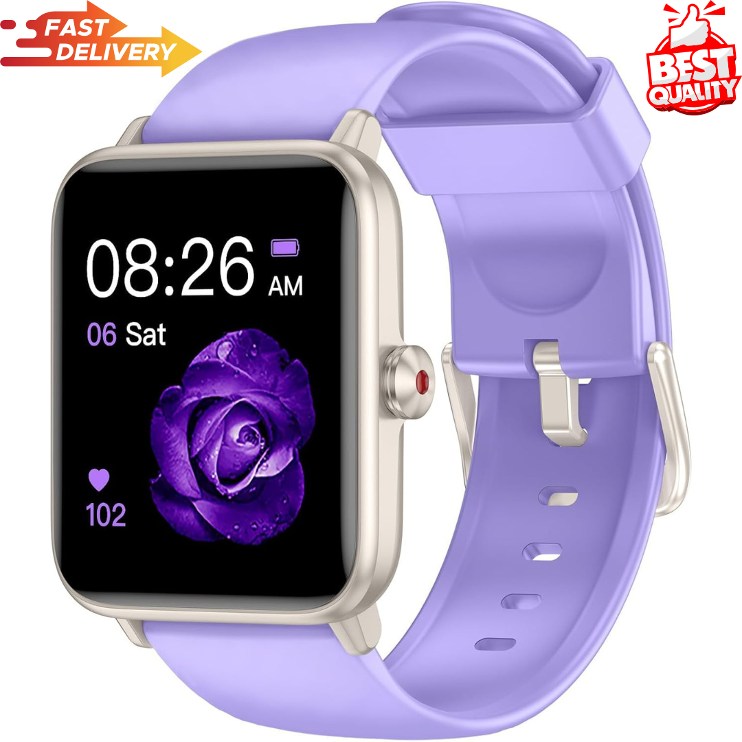 Mujer Smartwatch Bluetooth Compatible con iPhone y Android