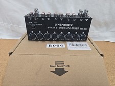 B066 Mini 8-Way Stereo Passive Sound Audio Mixer