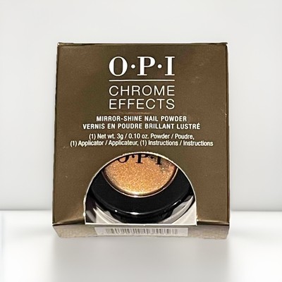 OPI Mirror Shine Chrome Effects Nail Powder Bronze By The Sun CP002  Brand New