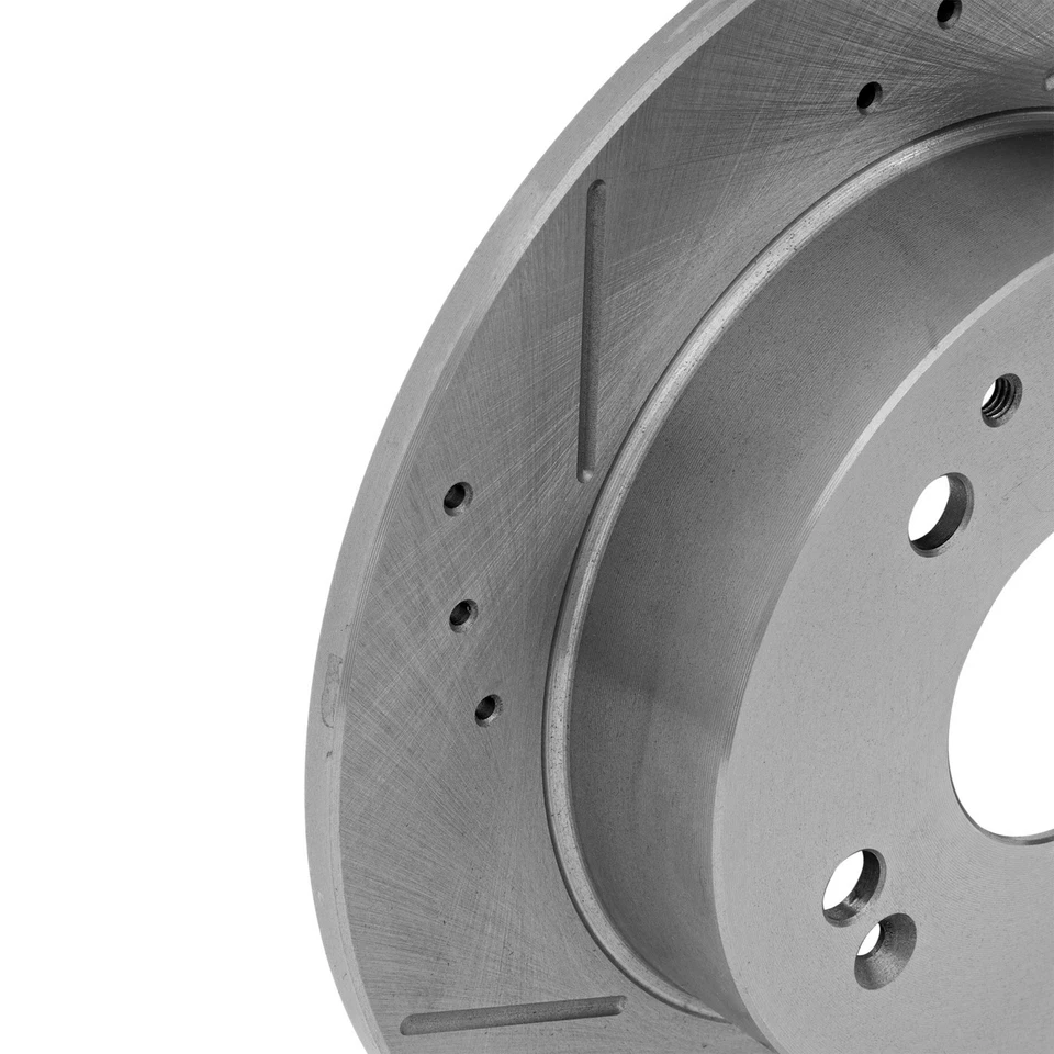 Discos de freno traseros para VW Sedán Volkswagen Beetle Golf City Jetta Audi TT Foto 4 de 4