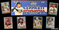 2025 Topps Heritage High Number Chrome Blue Sparkle SP 