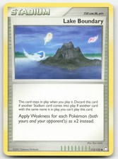Lake Boundary 112/123 Mysterious Treasures Pokemon TCG HP