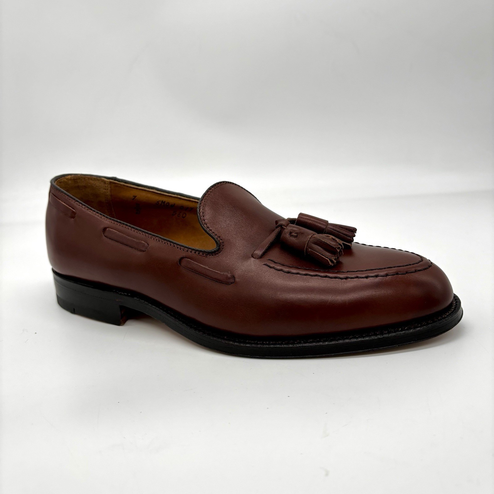 Alden 560 Walnut Calfskin Tassel Loafer