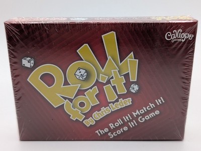 ROLL FOR IT! Dice Game (Calliope Games, 2020) NEW/Sealed
