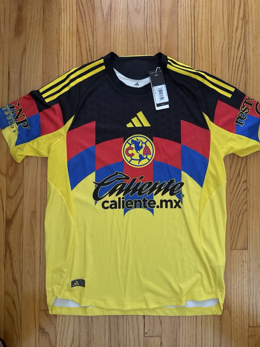 【新品・希少】abnormal yellow band /AYB IS BACK Club America adidas 2025/26 Home Authentic Jersey - Yellow - Size