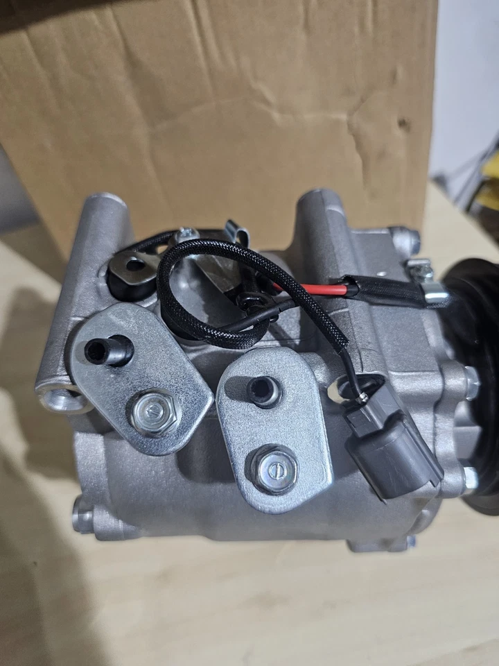 Compresor Aire Acondicionado AC con Embrague Compatible con Honda Civic 1.7L 2002 Foto 3 de 4