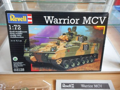 Modellbausatz Revell Warrior MCV auf 1:72 in Box