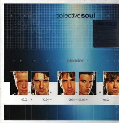 LP Collective Soul Blender TRANSLUCENT COBALT VINYL NEW OVP Concord Records