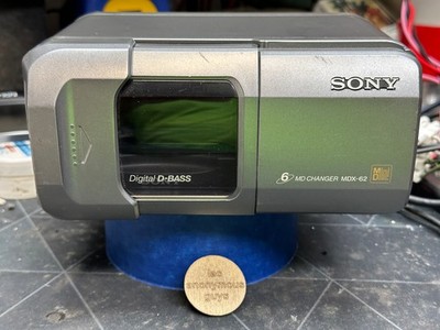 SONY # MDX-62 MD 6 MiniDisc Changer + Silent MD AUX Ready Vintage