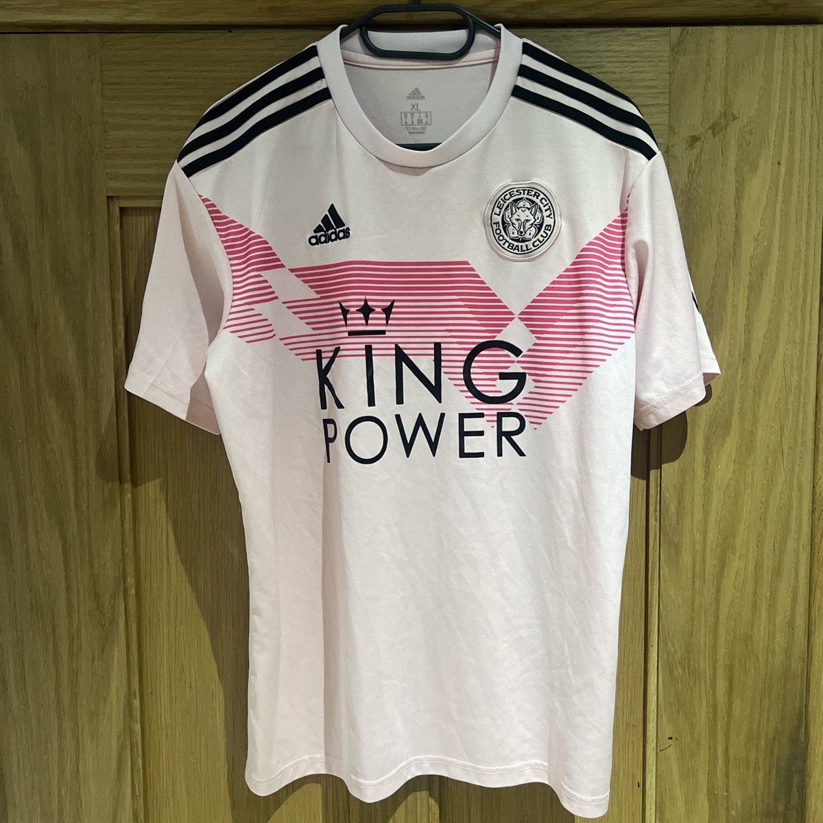 Leicester City 2019-20 Pink football top Third Shirt Jersey