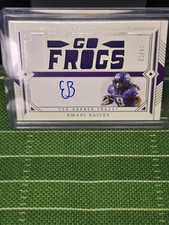 2024 Panini N.T. Collegiate - Emani Bailey #TSS-EB Patch Auto (Go Frogs) /49