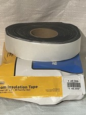 PARKER 30' Long Foam Pipe Insulation Tape 2" Wide x 1/8" Thick 475290