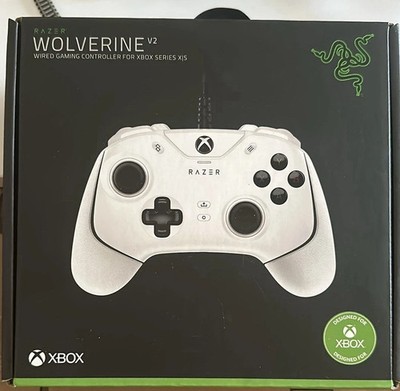 RAZER Wolverine V2 Gamepad PC Xbox One S X Series weiß / white   NEU & OVP