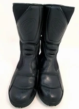 SIDI On Road Motorcycle Boots Way Rain Size M 9.5 EUR 43 COLOR BLACK