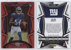 2023 Certified Rookies Mirror Red /99 Jalin Hyatt #126 Rookie RC