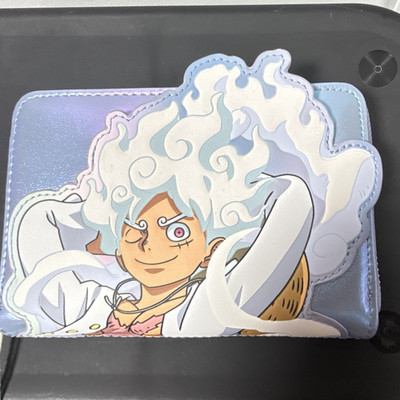 Loungefly One Piece Monkey D. Luffy Zip-Around Wallet NYCC Phosphorescent LE