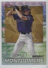 2021 Bowman's Best Gold Refractor 11/50 Benny Montgomery #83 uk2