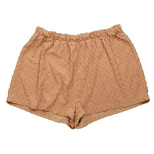 Rylee + Cru Womens XL Relaxed Pink Check Shorts Casual Comfortable Bottoms