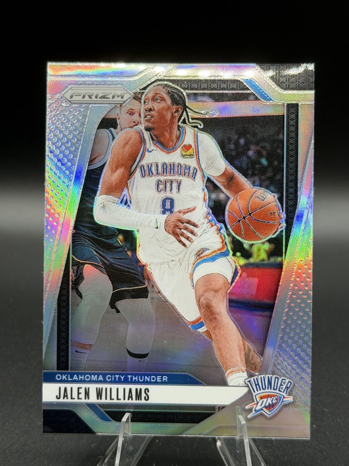 2024-25 Panini Prizm #65 Jalen Williams Prizm Silver Free Ship NM+