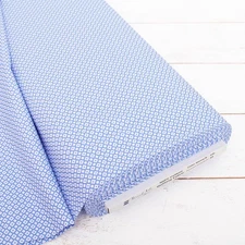 Threadart Cotton Quilting Fabric By The Yard - Confetti Brights - Blue Diamonds