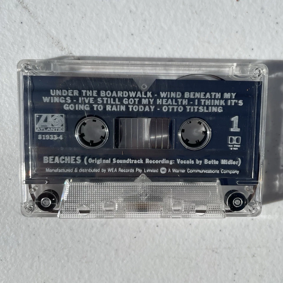 Tape Cassette Bette Midler Beaches 1988 - Image 4 of 4