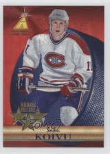 1995-96 Pinnacle Zenith Rookie Roll Call /1200 Saku Koivu #1 n1u