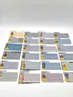 GI JOE 1980’s Lot Of 24 Cobra FILE CARDS Vintage Toy Card Cut Outs Mixed