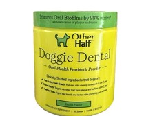 Other Half Doggie Dental Oral-Health Postbiotic Powder 4.1 oz Bacon Flavor 06/27