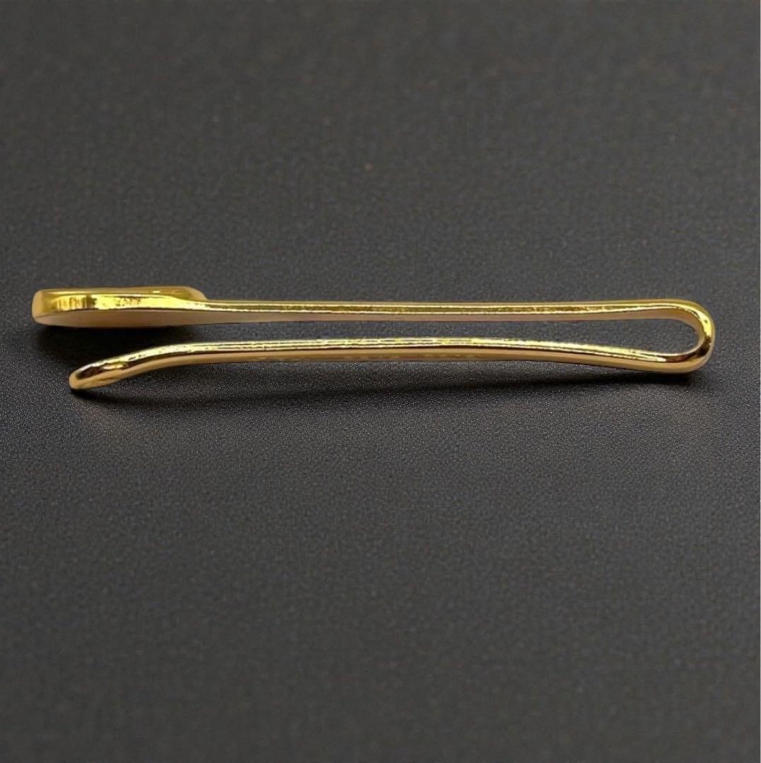 GUCCI Tie Pin GG Logo Interlocking Excellent Condition thumbnail 5