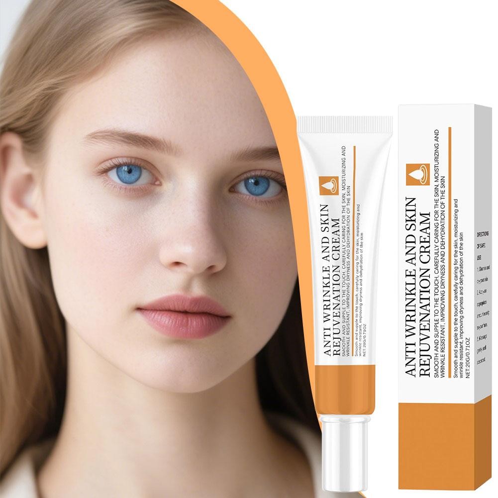 Anti Wrinkle and Skin Rejuvenation Cream Moisturizing and Light Wrinkles 20g--