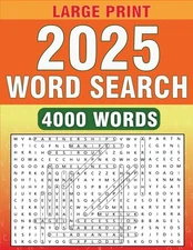 4000 Giant Book of Word Search For Adults (200 Themed Puzzles): Wordsearches...