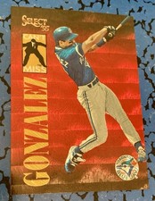 1995 Select - Can't Miss Alex Gonzalez #CM7 RC; Near Mint