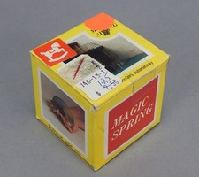 Vintage 1970s Magic Spring Metal Slinky Toy New in Box