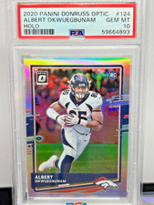 2020 Donruss Optic HOLO Silver Prizm Albert Okwuegbunam RC PSA 10 GEM